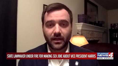 Oklahoma Senator Makes Sex Joke About VP Kamala Harris Then Defends it Saying 'People Seem Not To Be Able to Take a Joke' Oklahoma Senator Makes Sex Joke About VP Kamala Harris Then Defends it Saying 'People Seem Not To Be Able to Take a Joke'