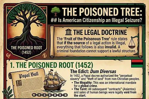 THE POISONED TREE: Is Afrodescendant Citizenship in the Americas an Illegal Seizure? Preparing the African Union and Ghana's Legal Strategy — @ THE POISONED TREE: Is Afrodescendant Citizenship in the Americas an Illegal Seizure? Preparing the African Union and Ghana's Legal Strategy — @